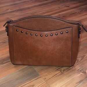 Sam & Hadley Vegan Leather Clutch / Shoulder Bag (needs strap)